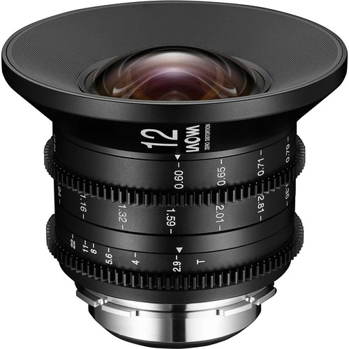 Laowa 12mm T2.9 Zero-D Cine Lens Meters for Canon RF